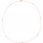 68577:110:P 14kt Rose 1/3 CTW Diamond Bezel 24" Necklace