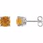 28190:70014:P Sterling Silver Citrine Earrings