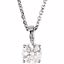 28392:60003:P 14kt White 3/4 CTW Diamond 18" Necklace
