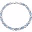 651203:60000:P 14kt White 7x5mm Oval Sky Blue Topaz 7" Bracelet