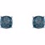 28190:70033:P Sterling Silver London Blue Topaz Earrings