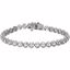 651262:60001:P 14kt White 1/2 CTW Diamond Line 7.25" Bracelet
