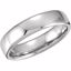 51206:470:P Platinum 5.5mm Euro-Style Light Comfort-Fit Wedding Band Size 10.5