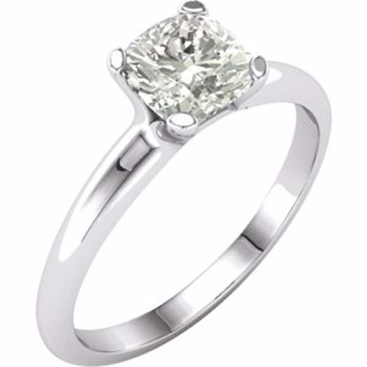 651094:60001:P Charles & Colvard Moissanite® 4-Prong Engagement Ring 