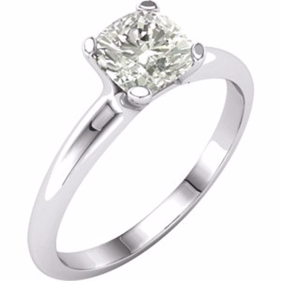 651094:60001:P Charles & Colvard Moissanite® 4-Prong Engagement Ring 