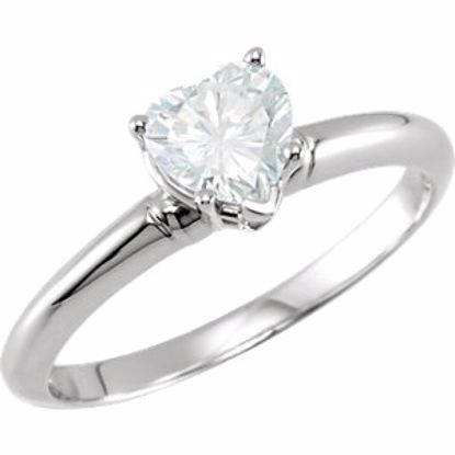 651134:60000:P Charles & Colvard Moissanite® 5-Prong Engagement Ring 
