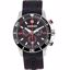 59-4011:100000:T Wenger® Sea Force Black And Red Dial Chrono Strap 