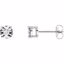 651361:60005:P 14kt White 1/8 CTW Diamond Illusion Stud Earrings