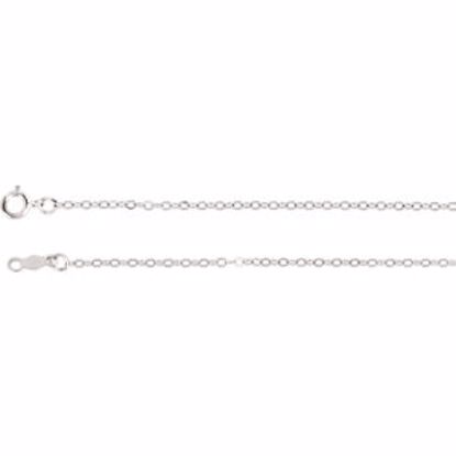 CH466:244386:P 14kt White 1.5mm Cable 16" Chain