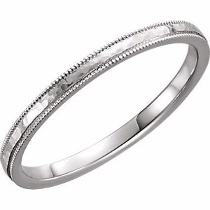 51099:116:P Platinum 3mm Comfort-Fit Band Size 5
