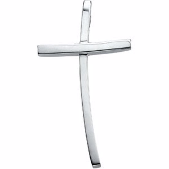 R41532:100004:P Sterling Silver Cross Pendant