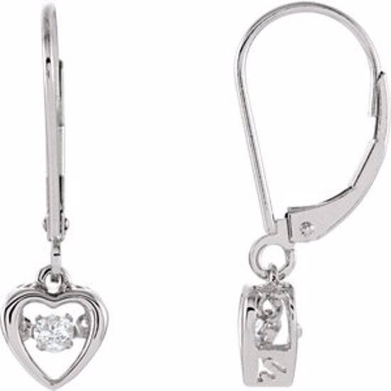 651548:60000:P 14kt White 1/8 CTW Diamond Heart Mystara® Earrings