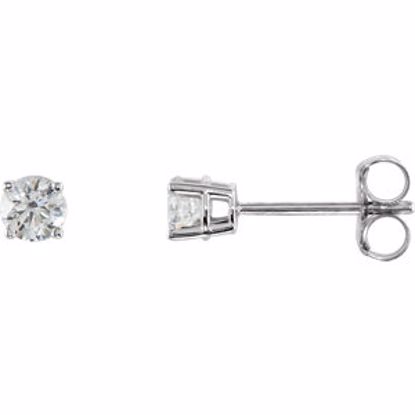 1874:70092:P Platinum 3/4 CTW Diamond Earrings