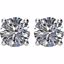 1874:70093:P Platinum 1 CTW Diamond Earrings