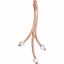 85968:106:P 14kt Rose 1/2 CTW Diamond Freeform Pendant