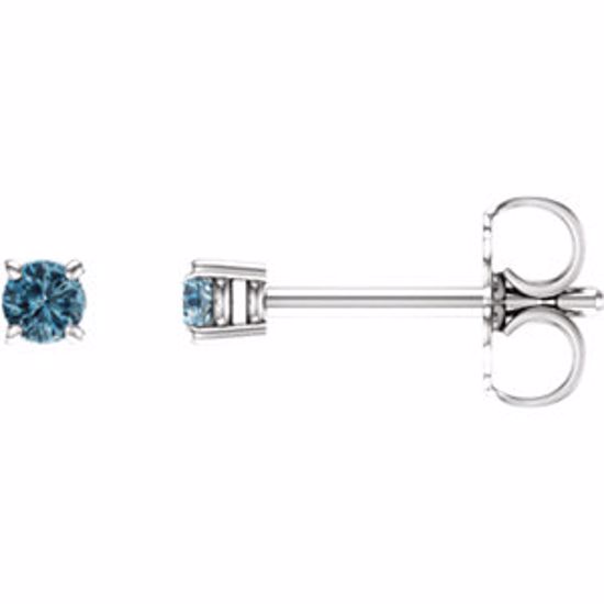 1874:70102:P 14kt White 2.5mm Round Sky Blue Topaz Earrings