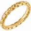 51316:101:P 14kt Yellow 3mm Pierced Style Ring