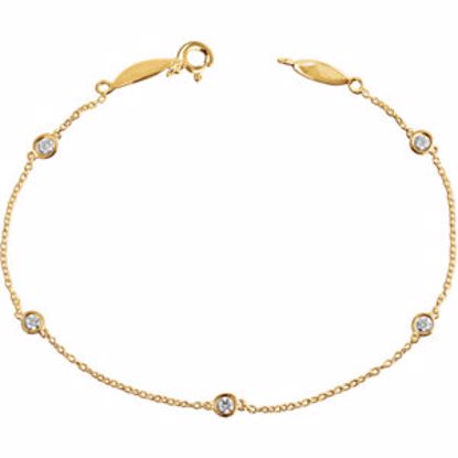 651577:60001:P 14kt Yellow 1/3 CTW Diamond Bracelet