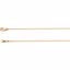 CH1015:1015:P 18kt Yellow 1mm Solid Cable 16" Chain