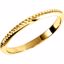 121932:102:P 14kt Rose 2mm Design Band Size 6