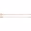 CH21:32003:P 14kt Rose .55mm Solid Box 16" Chain
