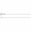 CH12:1008:P 10kt White 1mm Solid Rope 18" Chain