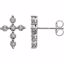 651614:60000:P 14kt White 1/10 CTW Diamond Earrings