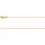 CH1023:1005:P 14kt Yellow 1mm Raso 18" Chain