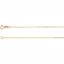 CH1018:1009:P 14kt Yellow .80mm Diamond Cut 24" Chain