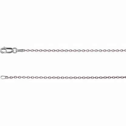 CH1019:1002:P 14kt White 1.5mm Cable 18" Chain