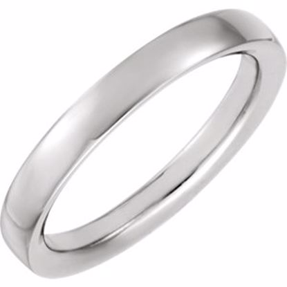 51339:103:P Platinum 4mm Design Band Size 7