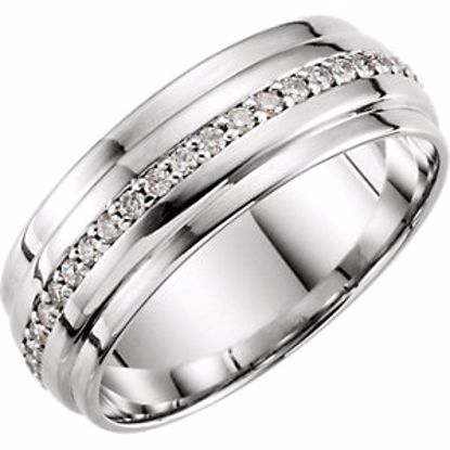 122254:6003:P Platinum 1/3 CTW Diamond Band Size 7