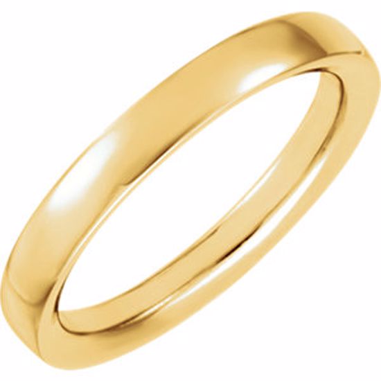 51339:111:P 14kt Yellow 4mm Design Band Size 6