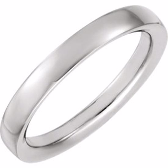 51339:116:P Platinum 4mm Design Band Size 6.5