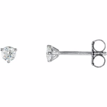 66233:60081:P 14kt White 1/5 CTW Diamond Stud Earrings