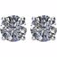 1874:60069:P 14kt Rose 1 1/2 CTW Diamond Earrings