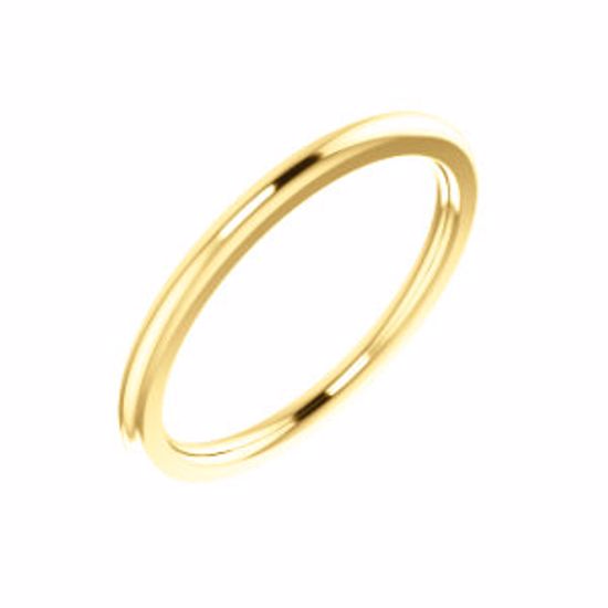 IR5:912:P 14kt Rose 1.5mm Comfort Fit Band