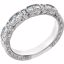 651714:101:P 14kt White 3/8 CTW Diamond Band