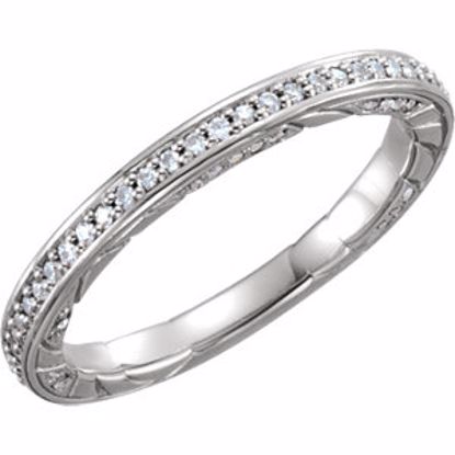 122461:601:P Platinum 1/5 CTW Diamond Anniversary Band 