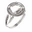 71742:318:P 18kt Rose  9.4mm Round Ring Mounting