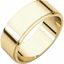 FE14.5:2024:P 10kt Yellow 7mm Flat Edge Band