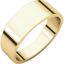 FT13:2038:P 10kt Yellow 7mm Flat Tapered Band