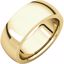 IRH7.5:1993:P 10kt Yellow 8 mm Heavy comfort Fit Band