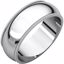 MG12:329:P 14kt White 7mm Milgrain Band