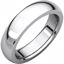 IRH12.5:245:P 14kt White 5 mm Heavy comfort Fit Band