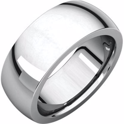 IRH14.5:4456:P Continuum Sterling Silver 8 mm Heavy comfort Fit Band