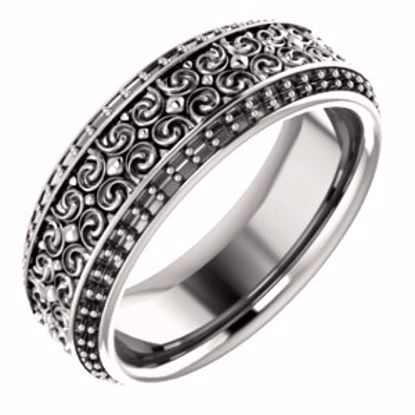 122401:6000:P 14kt White 3/8 CTW Diamond Eternity Band