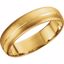 51346:2050:P 18kt Yellow 6mm Band Size 12
