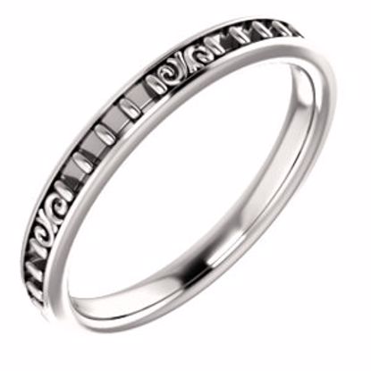 122534:60001:P 14kt White 1/3 CTW Diamond Eternity Band Size 6