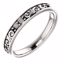 122534:60007:P 14kt White 1/4 CTW Diamond Eternity Band Size 6
